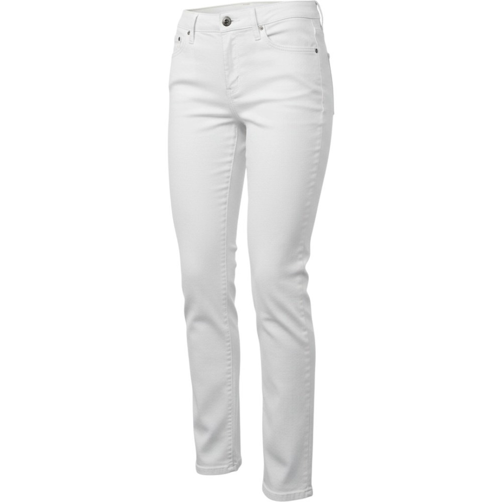 DL1961 Angel Skinny Ankle Jeans Womens Size 30 White Milk 4-Way Stretch Mid-Rise